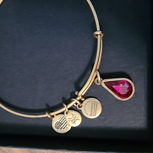 EUC Alex and Ani gold-tone bracelet - Picture 2 of 5